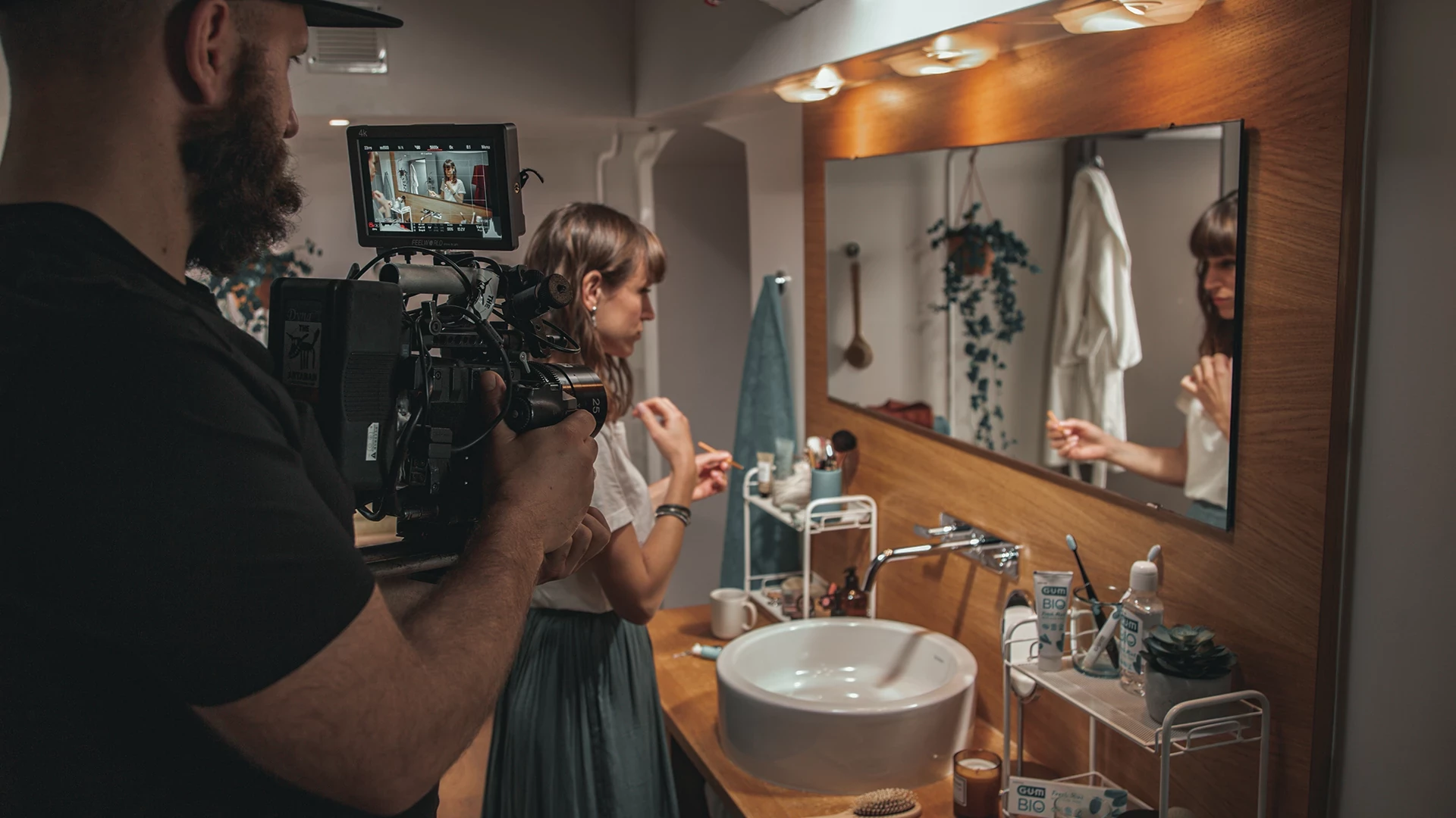 Image on set